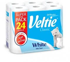 TP Veltie Classic White 2Vr | Papírové a hygienické výrobky - Toaletní papíry - Vícevrstvý TP Veltie Classic White 2Vr | Papírové a hygienické výrobky - Toaletní papíry - Vícevrstvý